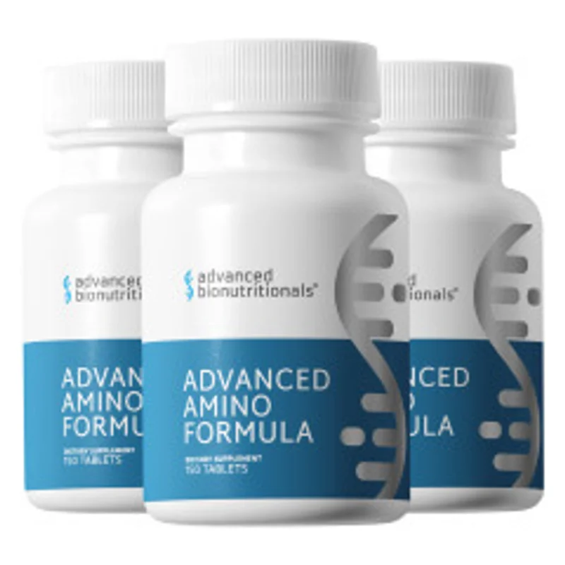Advanced Amino Formula Men's Wellness Relief Supplement — 3 Bottle / 90 Day Pack